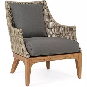 mutoni lifestyle, Gartensessel Keilani mit Kissen, 