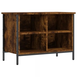 vidaXL, vidaXL Schuhregal Räuchereiche 69x35x50 cm Holzwerkstoff