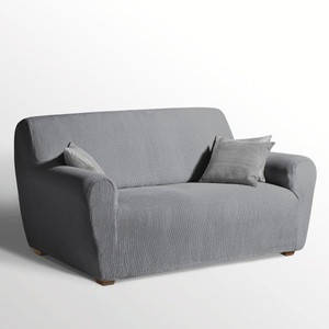 SO'HOME, Stretch-bezug Für Sessel Und Sofa Ahmis Unisex Grau 3P, SO'HOME - Stretch-Bezug für Sessel und Sofa AHMIS, 3P, Grau