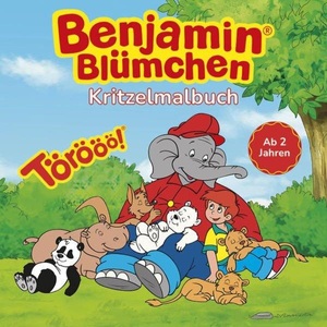 Adrian & wimmelbuchverlag, Benjamin Blümchen Kritzelmalbuch - ab 2 Jahren, Benjamin Blümchen Kritzelmalbuch - ab 2 Jahren