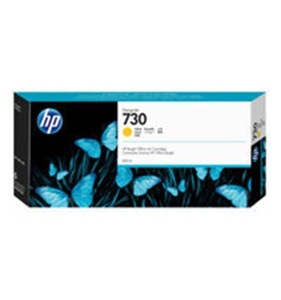Hp, HP 730 DesignJet Druckerpatrone Gelb 300 ml, Hewlett Packard Tintenpatrone, gelb, No.730, P2V70A, (300ml)