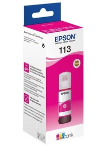 Epson, Epson 113 Tintenflasche pigment magenta, Epson 113 Original Tintenpatrone C13T06B340 Magenta