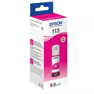 Epson, Epson 113 Tintenflasche pigment magenta, Epson 113 Original Tintenpatrone C13T06B340 Magenta