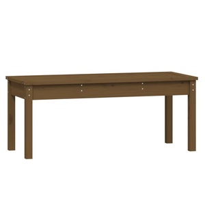 vidaXL, vidaXL Gartenbank Honigbraun 109x44x45 cm Massivholz Kiefer, vidaXL Gartenbank Honigbraun 109x44x45 cm Massivholz Kiefer