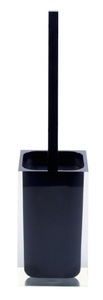 Diaqua, DiAqua WC-Bürsten-garni. Rainbow schw., Diaqua - WC-Bürstengarnitur Rainbow, One Size, Schwarz