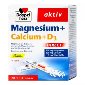 Queisser Pharma, Queisser Pharma GmbH & Co. KG Doppelherz® aktiv Magnesium + Calcium + D3 Direct Micro-Pellets, Doppelherz® aktiv Magnesium + Calcium + D3 Direct Micro-Pellets