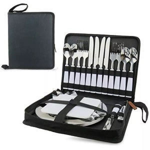 Only-bags.store, Camping-besteck-set Für 2 Oder Tragbares Besteck-set Für 4 Unisex Multicolor 0, Only-bags.store - Camping-Besteck-Set für 2 oder tragbares Besteck-Set 4, 0, Grau