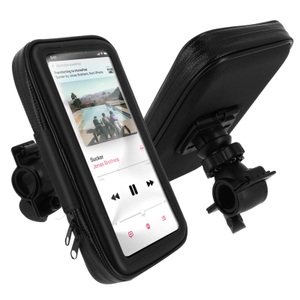 Avizar, Fahrrad-motorrad Handyhalterung Schwarz Unisex Schwarz, 