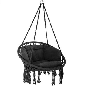 TecTake, Hängesessel Grazia Hängesessel Grazia, Tectake - Hängesessel Grazia, 1P, Schwarz