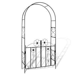vidaXL, vidaXL Gartentor Rosenbogen Rankgitter Rosensäule Spalier Pergola, vidaXL Gartentor Rosenbogen Rankgitter Rosensäule Spalier Pergola