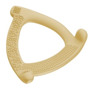 EVERYDAY BABY, everyday baby Beißring Silikon soft yellow, Silikon Beißring EVERYDAY BABY - TRIANGEL (10cm) in gelb