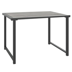 vidaXL, vidaXL Gartentisch Anthrazit 55x40x37 cm Stahl, vidaXL Gartentisch Anthrazit 55x40x37 cm Stahl