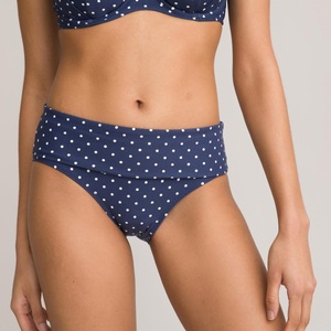 ANNE WEYBURN, Bikini-Slip mit Tupfenmuster, La Redoute Collections - Bikini-Slip mit Tupfenmuster, 50, Beige