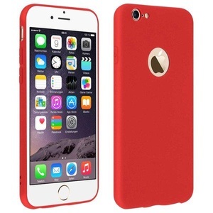 Avizar, Apple iPhone 6S - Silikongel Schutzhülle, Avizar - Soft Touch Case Apple iPhone 6, 6S Rot, Rot