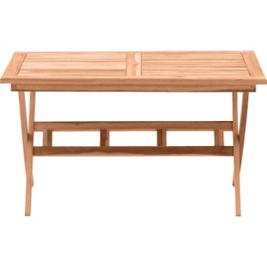 Mobilia, Mobilia - Gartentisch 135x85 cm, Teak - natur, Gartentisch Teak 135x85