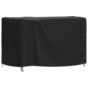 vidaXL, vidaXL Gartenmöbel-Abdeckung Schwarz 140x70x90 cm Wasserdicht 420D, vidaXL Gartenmöbel-Abdeckung Schwarz 140x70x90 cm Wasserdicht 420D