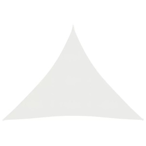 vidaXL, vidaXL Sonnensegel 160 g/m² Weiß 6x6x6 m HDPE