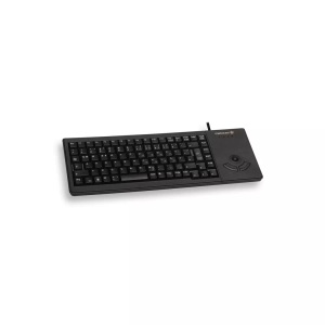 Cherry, XS Trackball Keyboard G84-5400, Tastatur, Cherry Tastaur XS Trackball Keyboard G84-5400, mit 2 Maustasten, USB-Anschluss, schwarz