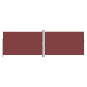 vidaXL, vidaXL Seitenmarkise Ausziehbar Braun 200x600 cm, vidaXL Seitenmarkise Ausziehbar Braun 200x600 cm
