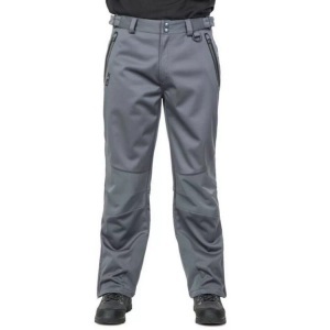 Trespass, Trespass Regenhose »Herren Holloway DLX, wasserfest«, Trespass - Regenhose Holloway DLX, wasserfest, für Herren, Grau, Größe XL