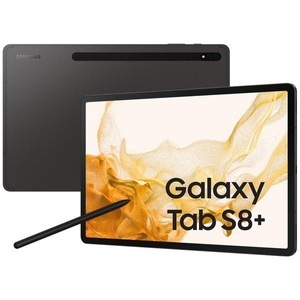 Samsung, Samsung Galaxy Tab S8+ 128Gb 5G Graphite Tablet, Samsung Galaxy Tab S8+ 5G LTE