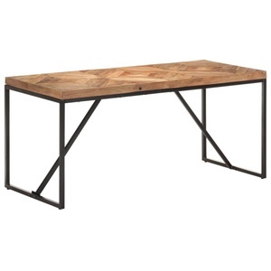 vidaXL, vidaXL Esstisch 160x70x76 cm Massivholz Akazie und Mango