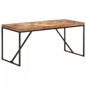 vidaXL, vidaXL Esstisch 160x70x76 cm Massivholz Akazie und Mango