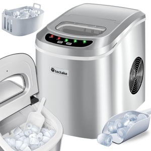 TecTake, Eiswürfelbereiter Eiswürfelbereiter, Tectake - Eiswürfelbereiter, Silber, One Size
