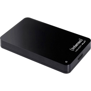 Intenso, Intenso Memory Play - externe Festplatte inkl. Halterung - 2TB - USB3, Intenso Memory Play 2 TB Externe Festplatte 6.35 cm (2.5 Zoll) USB-A (USB 3.2 Gen 1) Schwarz 6021480
