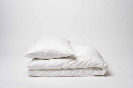 Journey Living, Journey Living - Kopfkissenbezug Braga, Snow, 65 x 65 cm, Braga Snow