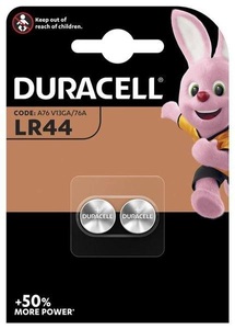 undefined, DURACELL Knopfzelle 1,5V LR44 2 Stück, Duracell Knopfzelle, 1,5V, LR44