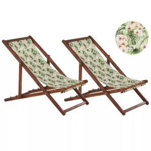 Beliani, Beliani Anzio Sonnenliege, Beliani - Liege aus Polyester Modern ANZIO, One Size, Pink