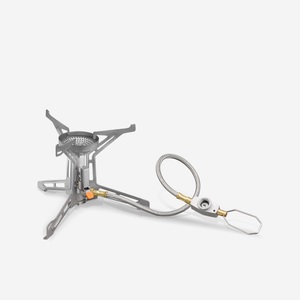 FORCLAZ, Gaskocher Mt500 Piezo Mit Brennstoffleitung Unisex Taubengrau, 