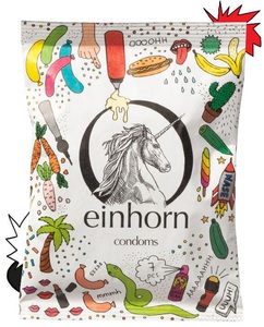 einhorn condoms, UUUH! Penisgegenstände, einhorn condoms - 7 Stück