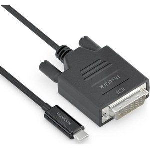 PureLink, PureLink Kabel IS2211-010 USB Type-C - DVI-D, 1 m, Schwarz