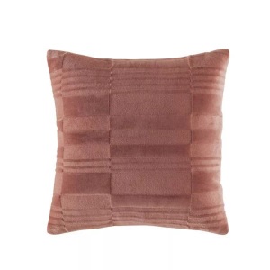 KAS, KAS - Zierkissen GABRIELLA RUST - Polyester - altrosa - 50/50 cm, Kas - Flint Kissenbezug, 50 x cm, Ziegelrot