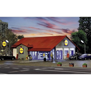 Vollmer, Vollmer 43662 H0 Supermarkt Lidl, 