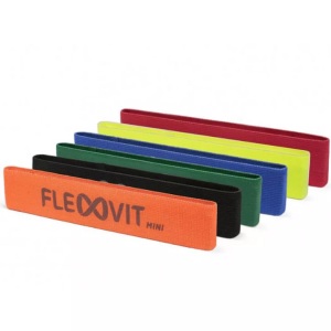 Flexvit, Flexvit Set Mini complete Gymnastikband, FLEXVIT - Set Mini, One Size, Multicolor