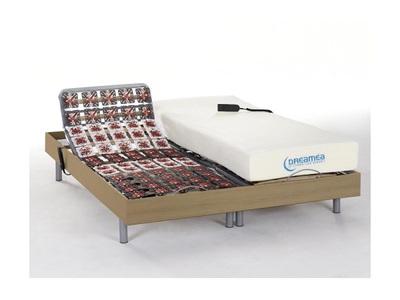 DREAMEA, Matratzen elektrischer Lattenrost Matratzen elektrischer Lattenrost, DREAMEA - Matratzen elektrischer Lattenrost, 70X190CM, Beige
