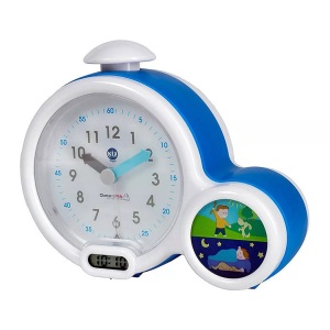Claessens'Kids, CLAESSENS KIDS Kid'Sleep Clock blau, Nachtlicht und Wecker für Kleinkinder blau