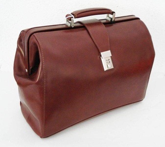 Dermata Lederwaren, Dermata Lederwaren Bügeltasche 44cm aus vegetabilen Rindleder in Cognac, Dermata Lederwaren - Bügeltasche 44cm aus vegetabilen Rindleder, für Herren, Braun Medium