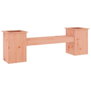 vidaXL, vidaXL Gartenbank mit Pflanzkübeln 184,5x39,5x56,5cm Douglasienholz
