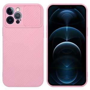 Cadorabo, Hülle für Apple iPhone 12 PRO MAX mit Kameraschutz, Cadorabo - Hülle für Apple iPhone 12 PRO MAX mit Kameraschutz, Rosa