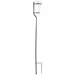 Nature, Nature Regenmesser mit Ständer 130 cm 6080089, Nature - Regenmesser glas, One Size, Transparent