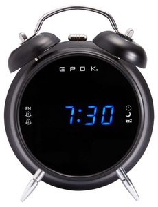BIG BEN, BIG BEN Rr90 Epok - Radiowecker (Fm, Schwarz), BIGBEN - Radiowecker RR90 epok black, Schwarz