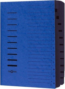 Pagna, Pagna Gummibandmappe A4 Blau, Typ, Pagna Ordnungsmappe, A4, blau, 24122/02