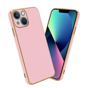 Apple, Hülle für iPhone 14 mit Kameraschutz, Apple - Hülle für iPhone 14 mit Kameraschutz, Goldrosa