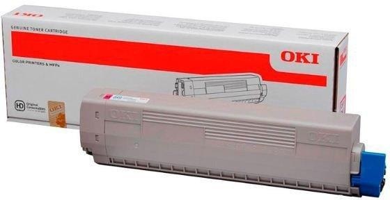 OKI, Toner 44844506 magenta, Oki Toner, rot, 44844506, (10'000 Seiten)