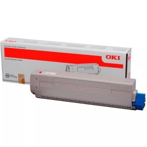 OKI, Toner 44844506 magenta, Oki Toner, rot, 44844506, (10'000 Seiten)