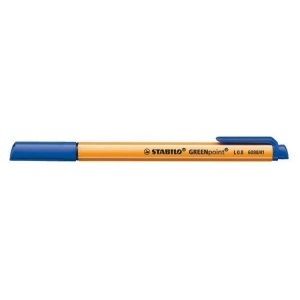 Stabilo, STABILO Faserschr. GREENpoint 0,8mm 6088/41 blau, Stabilo GREENpoint, 0,8mm, blau, Faserschreiber, 6088/41